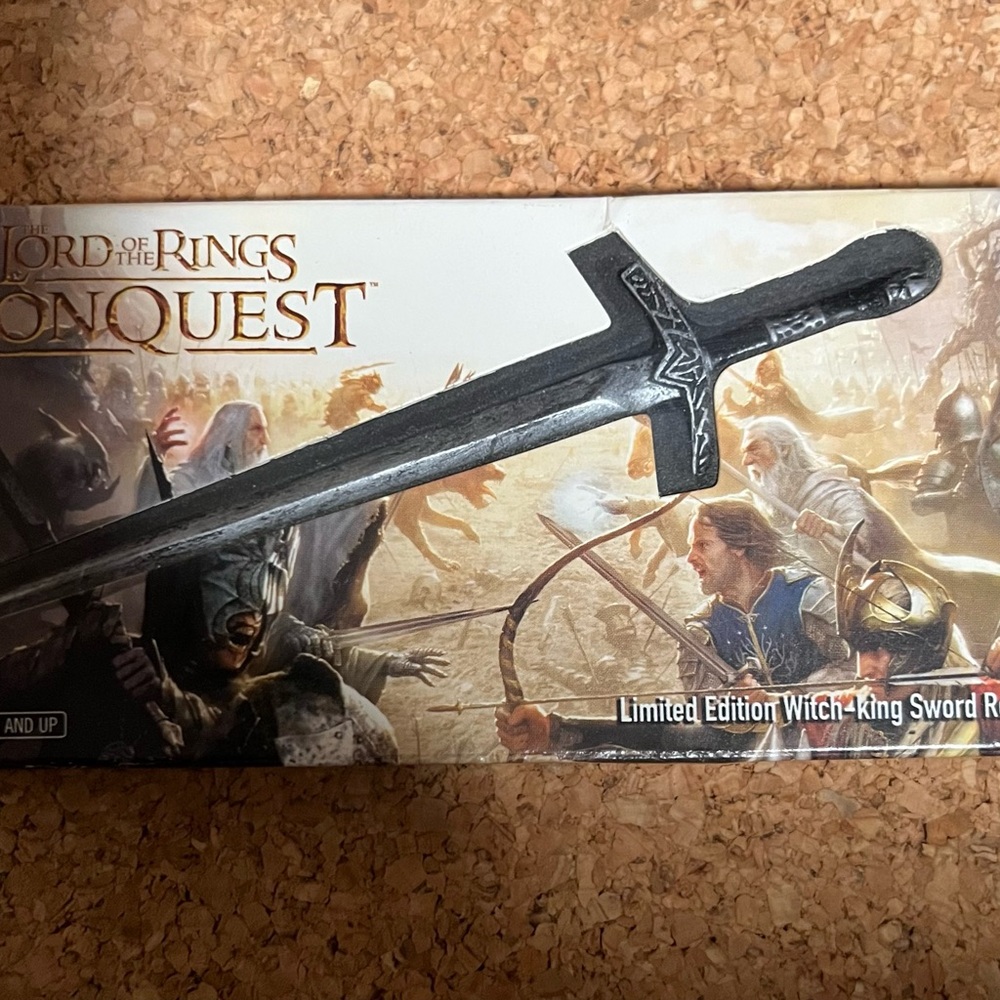 Limited Edition Lord of the Rings Witch-King Sword Replica